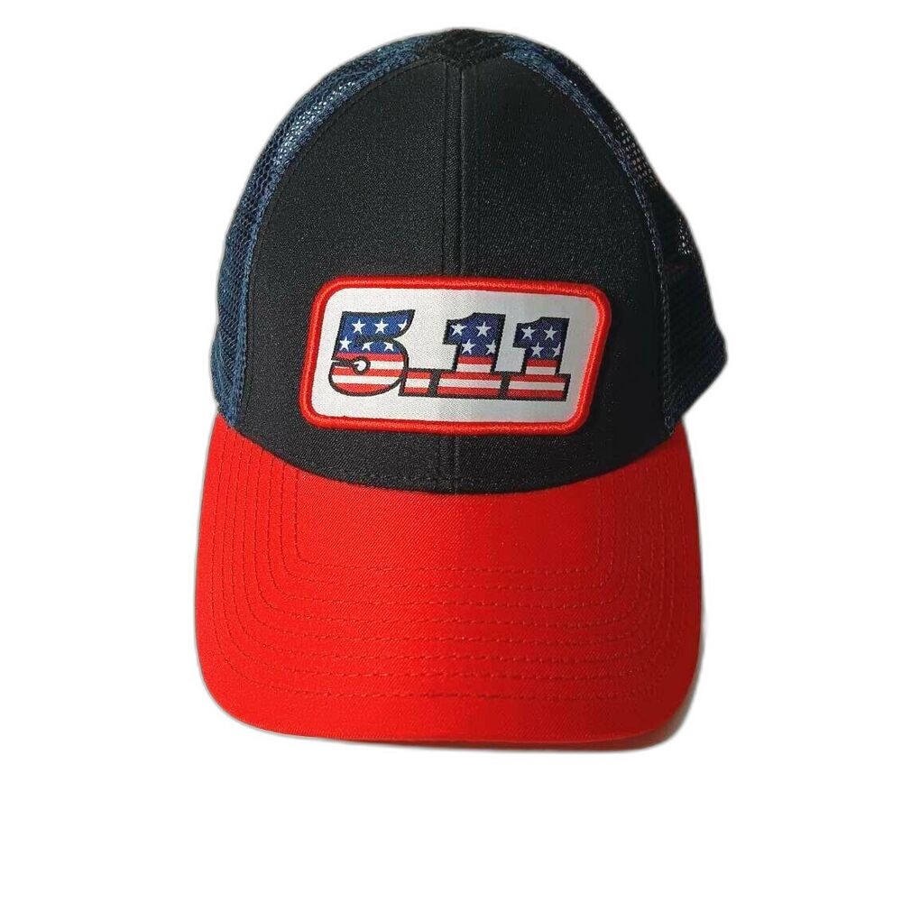 5.11 Tactical Hat USA Patriotic Flag Design Hat Mesh Snapback Always Be Ready